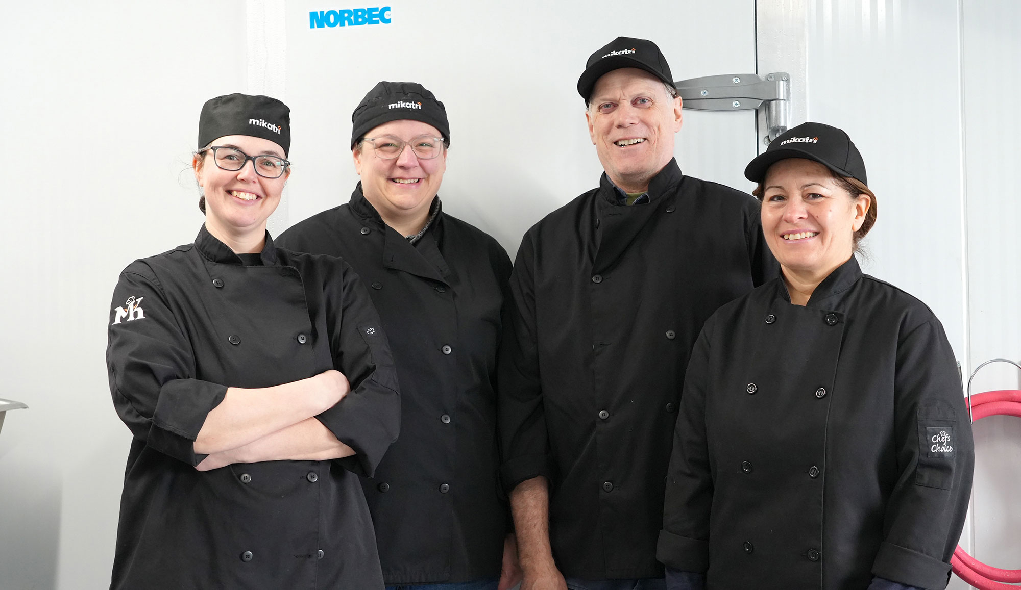 L'équipe chez Mikatri